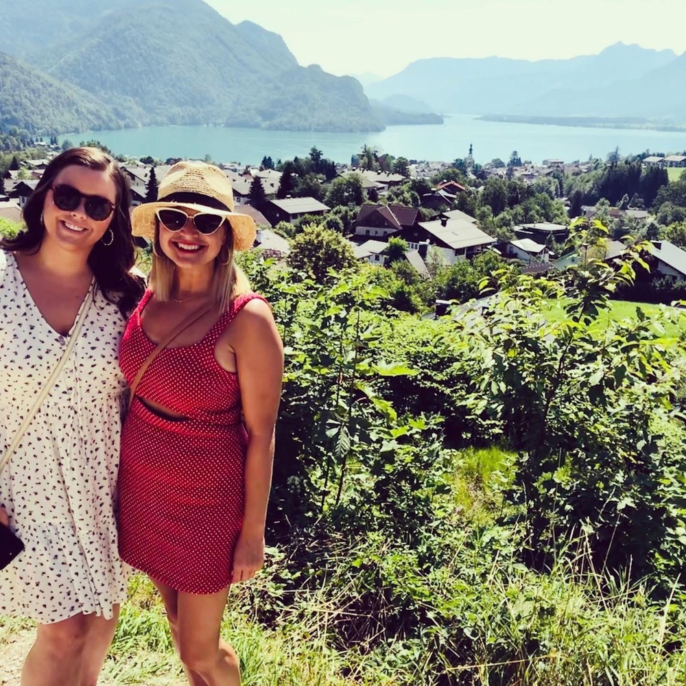 Red with White Polka Dots Mini Dress